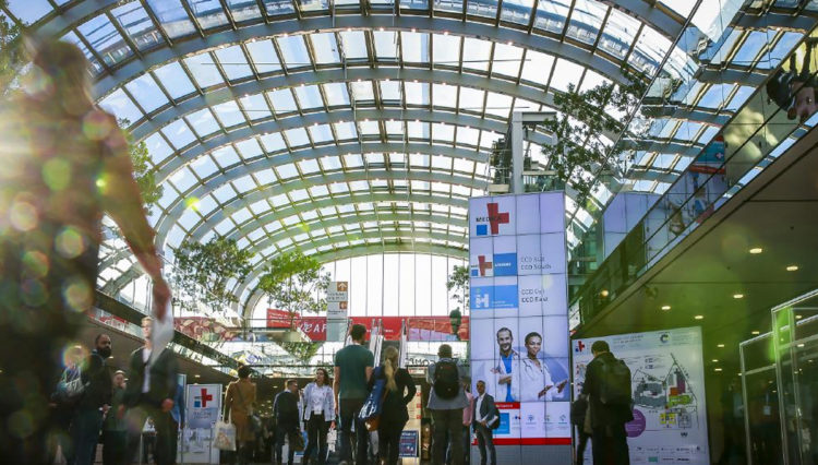 PRESENCE AT COSMOPROF AND MEDICA TRADE FAIRS